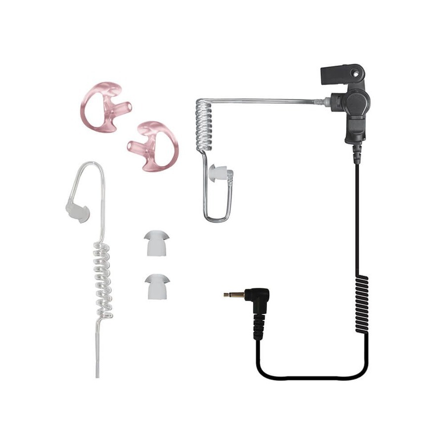 Casque Silent Listen Only, connecteur 3,5 mm avec pack de rechange - Code Red