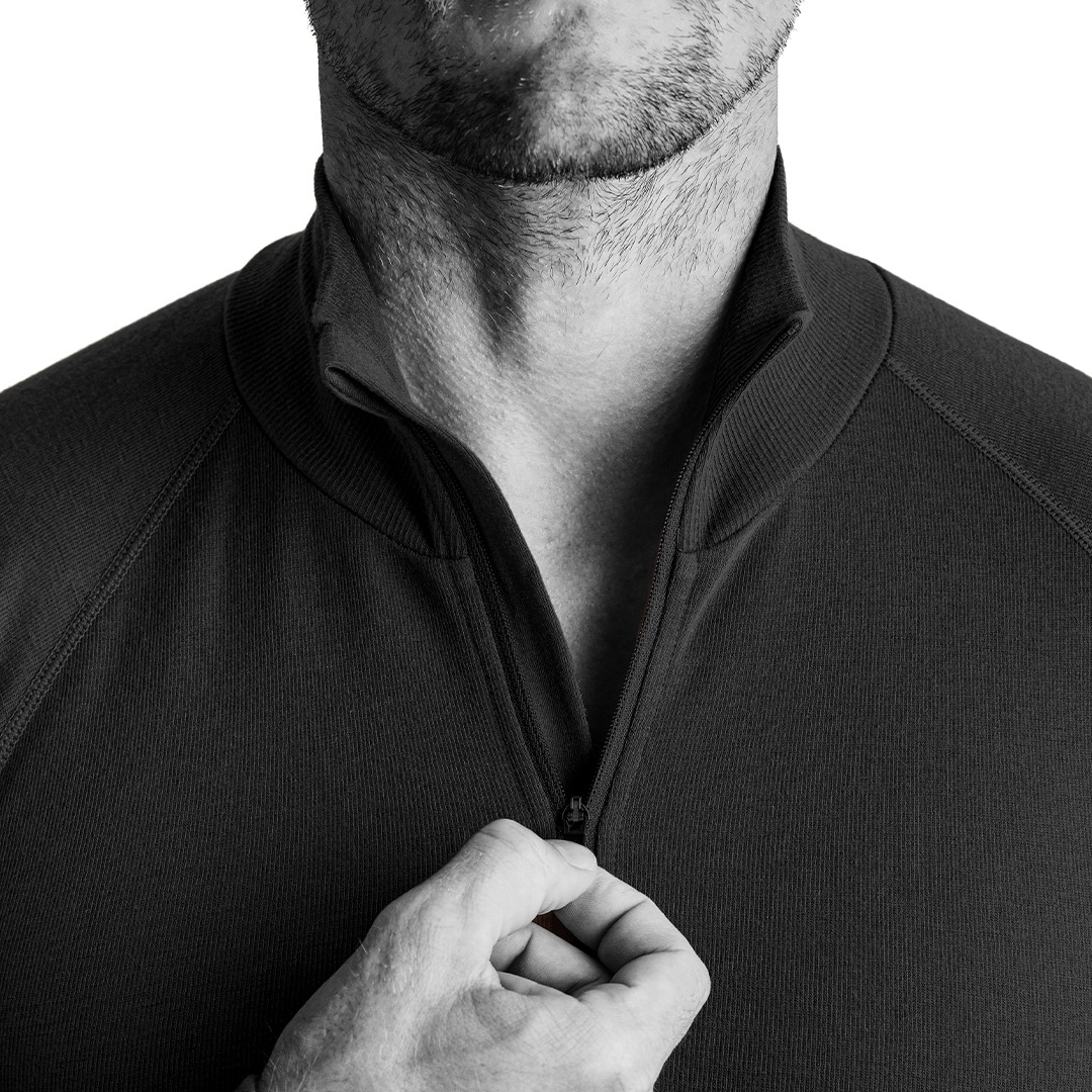 Sweat zippé 380 g/m² THERMO PERFORMER GEN 2 noir - A10 EQUIPMENT – Image 5