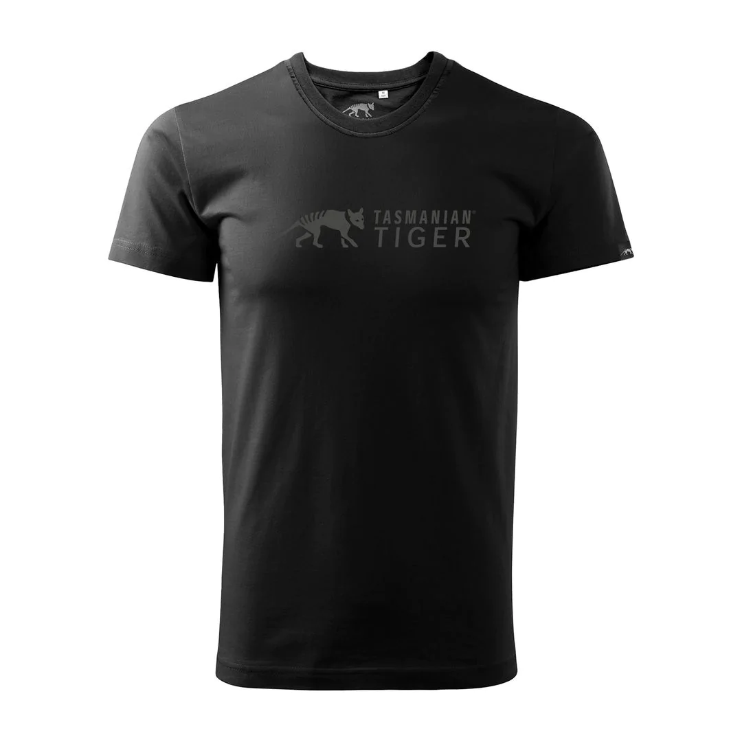 T-SHIRT NOIR - TASMANIAN TIGER